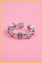 Heliophilia Silver Anillo de Plata con Circonita